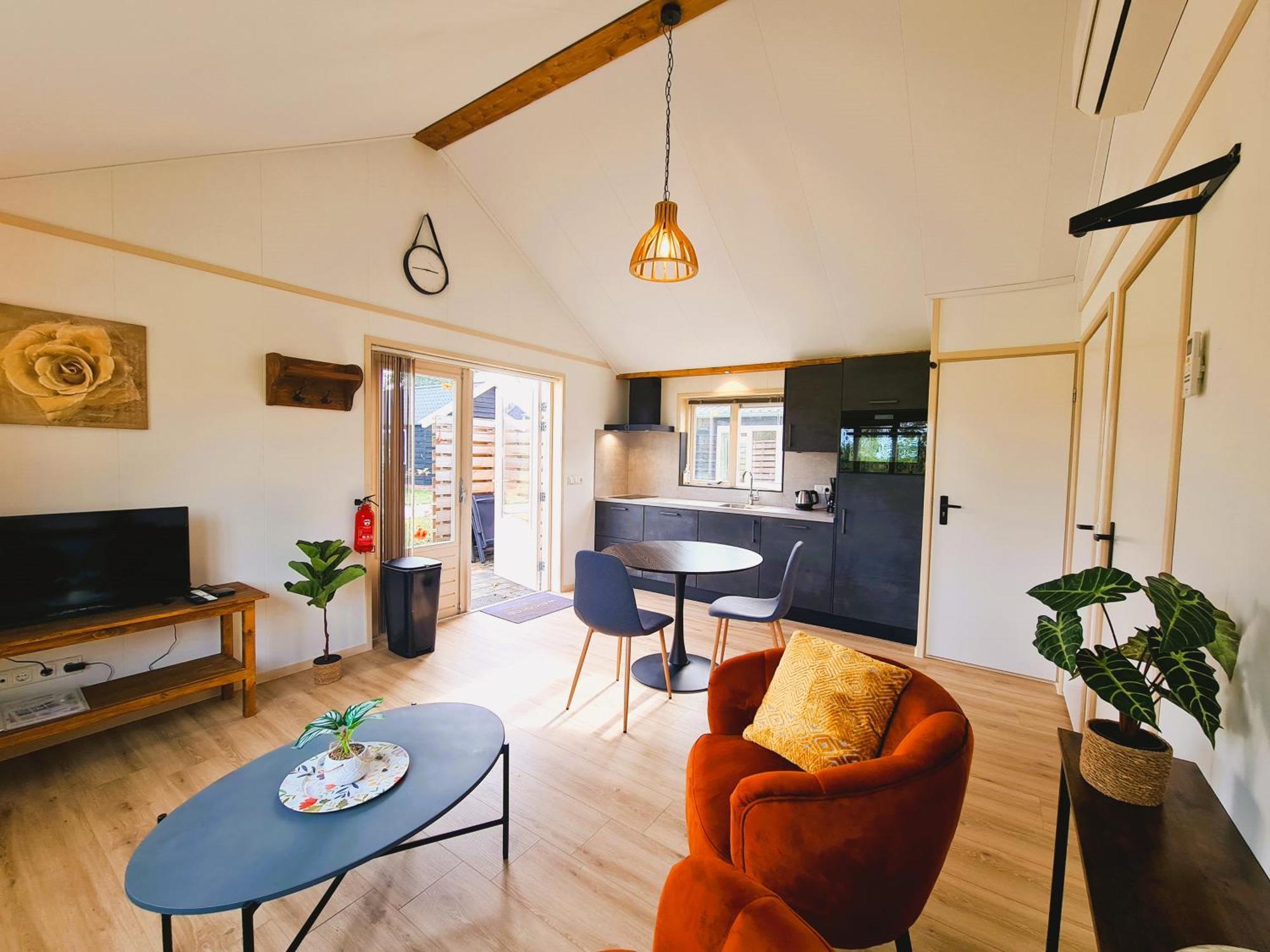 2-Persoons Luxe Vakantiewoning De Veenhoop Exterior foto