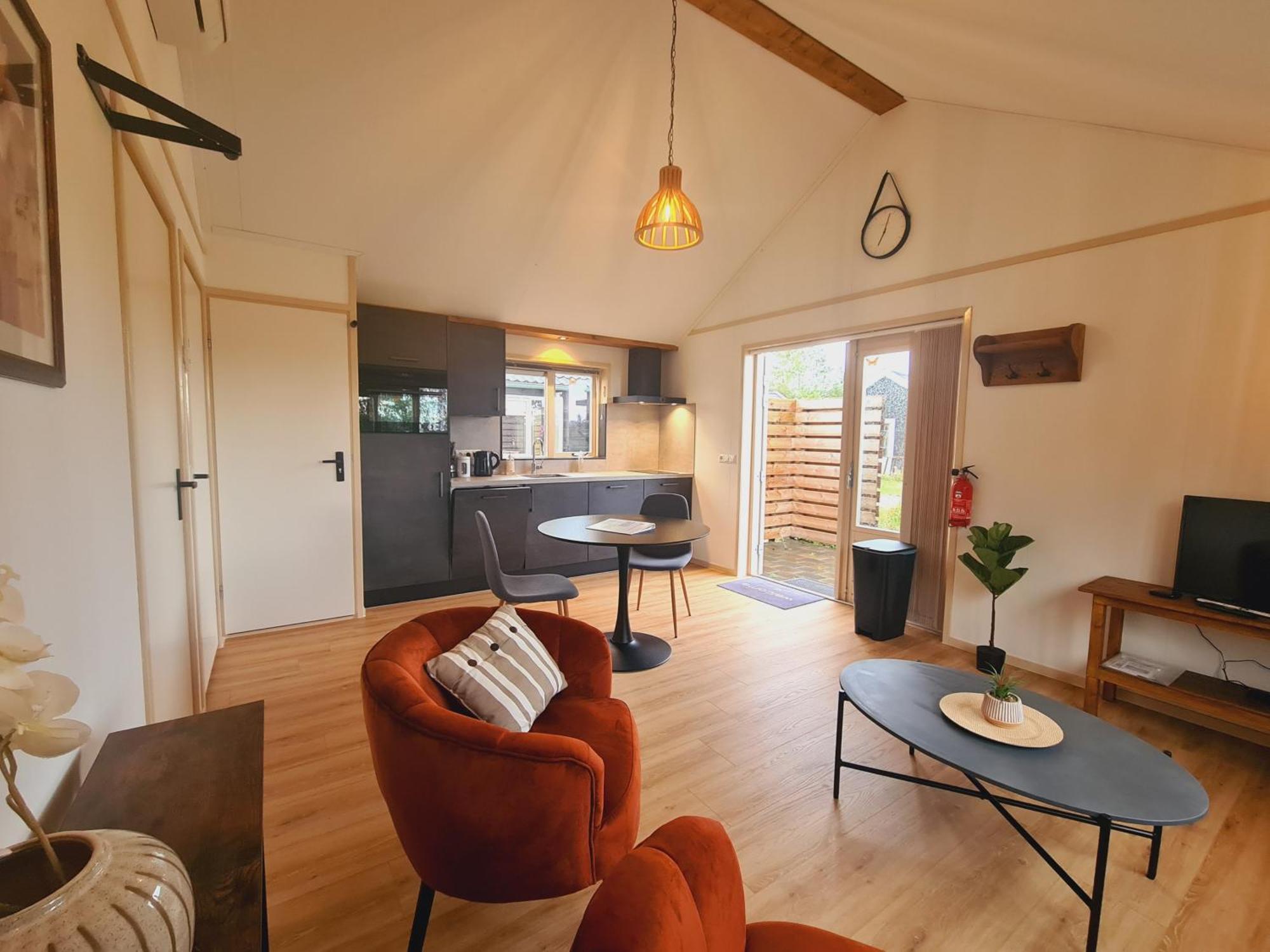 2-Persoons Luxe Vakantiewoning De Veenhoop Exterior foto
