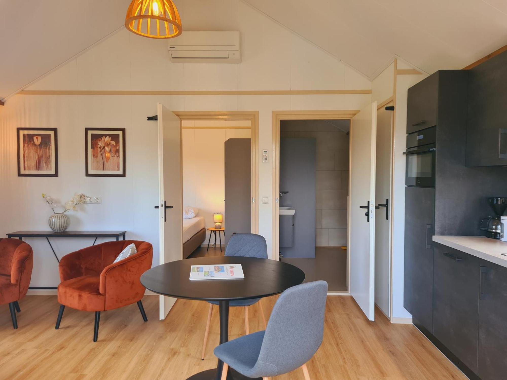2-Persoons Luxe Vakantiewoning De Veenhoop Exterior foto