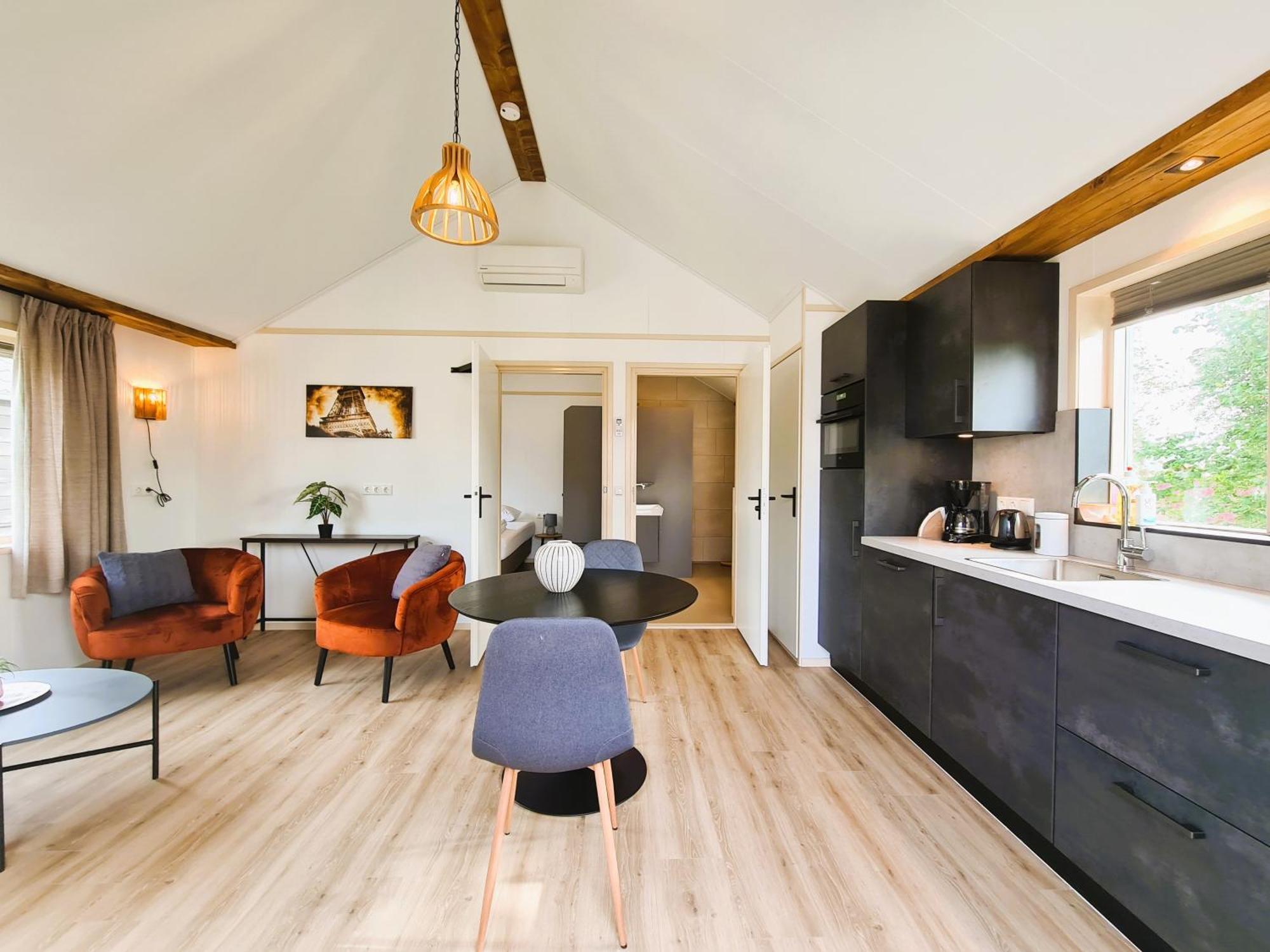 2-Persoons Luxe Vakantiewoning De Veenhoop Exterior foto