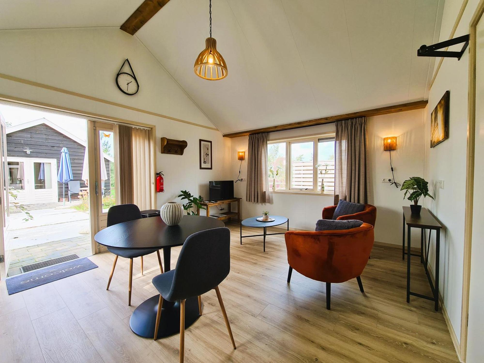 2-Persoons Luxe Vakantiewoning De Veenhoop Exterior foto